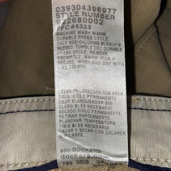 Dockers Tan Cotton Cargo Pants 38x32 - Picture 11 of 14